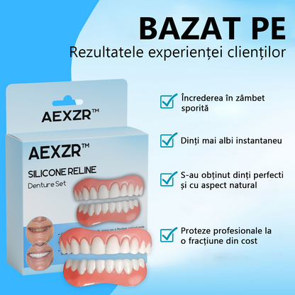 🍀🍀Ultima zi 80% reducere🐝AEXZR™ Silicone Reline Denture Set x