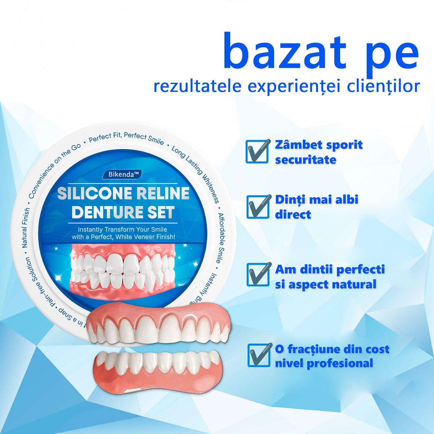 💎𝐁𝐢𝐤𝐞𝐧𝐝𝐚™ Set de proteze din silicon pentru fixare (⏰Reducere limitată! Rămase 30 de minute⏰)