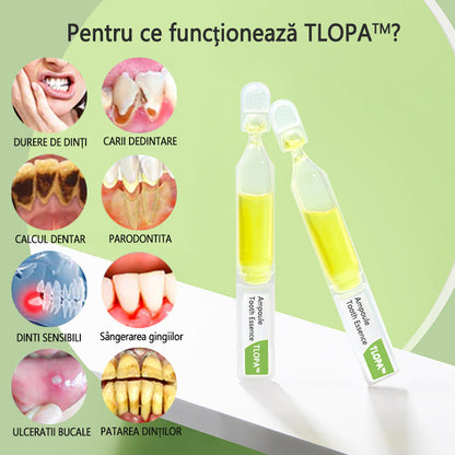 💥TLOPA™💥Pastă de dinți în fiole, Îndepărtarea tartrului și a bacteriilor de placă și a diferitelor probleme orale1