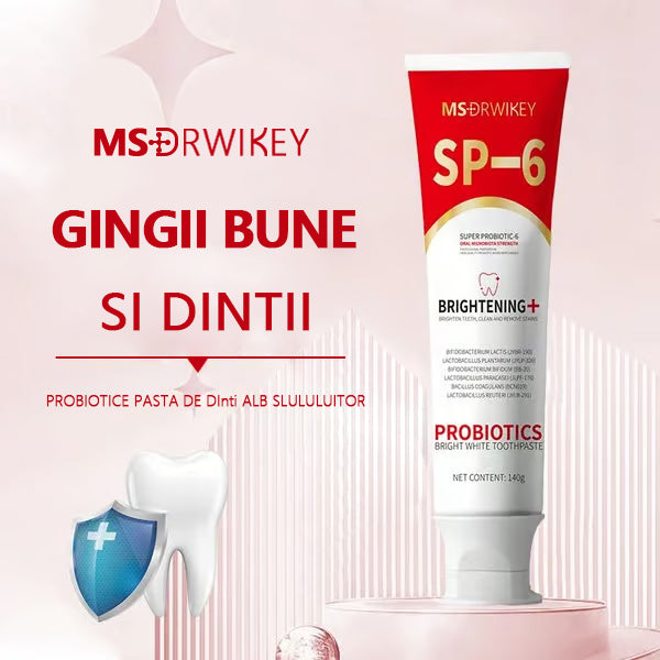 💥Super Probiotic-6 Pastă de dinți cu 6 probiotice pentru echilibrarea puterii microbiotei orale