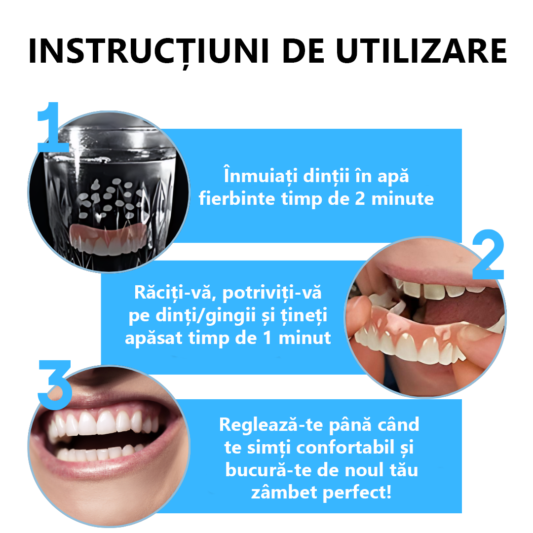 🍀🍀Ultima zi 80% reducere🐝AEXZR™ Silicone Reline Denture Set x