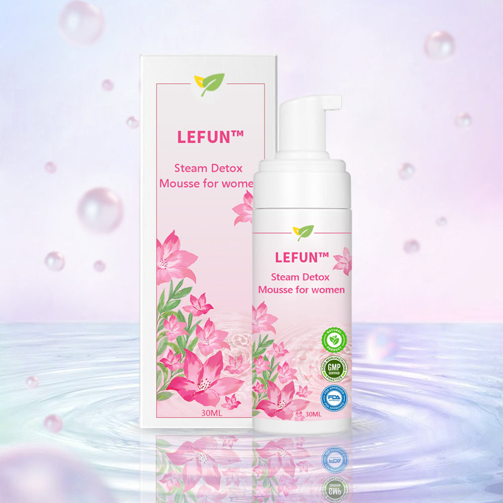 LEFUN™🎶 Steam Detox Mousse pentru femei (Pentru echilibrul hormonal, boli ginecologice și obezitate)🦄